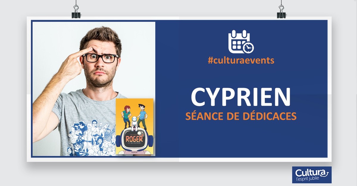 CYPRIEN en dédicace