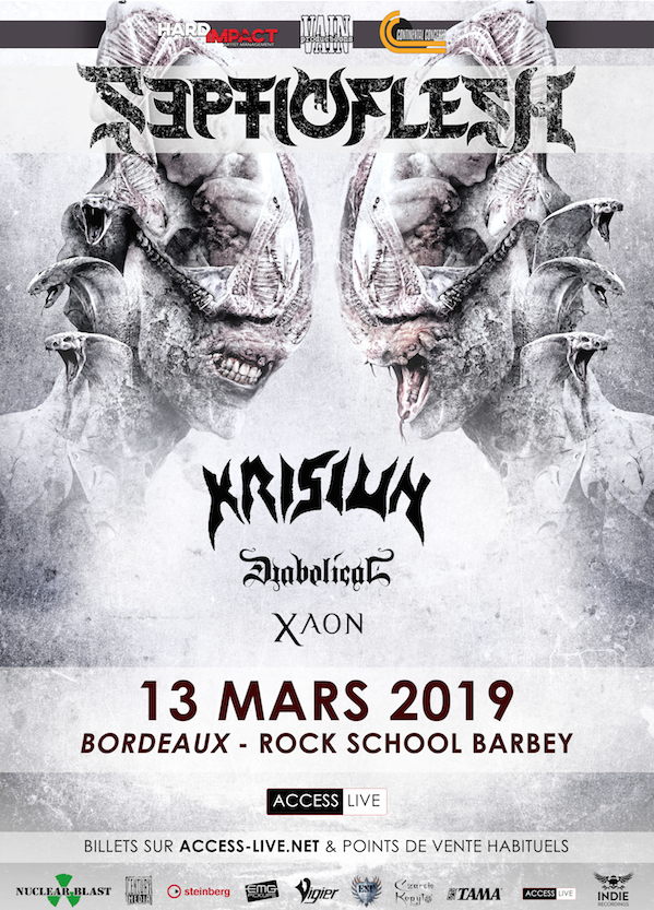 Septicflesh + Krisiun + Diabolical + Xaon