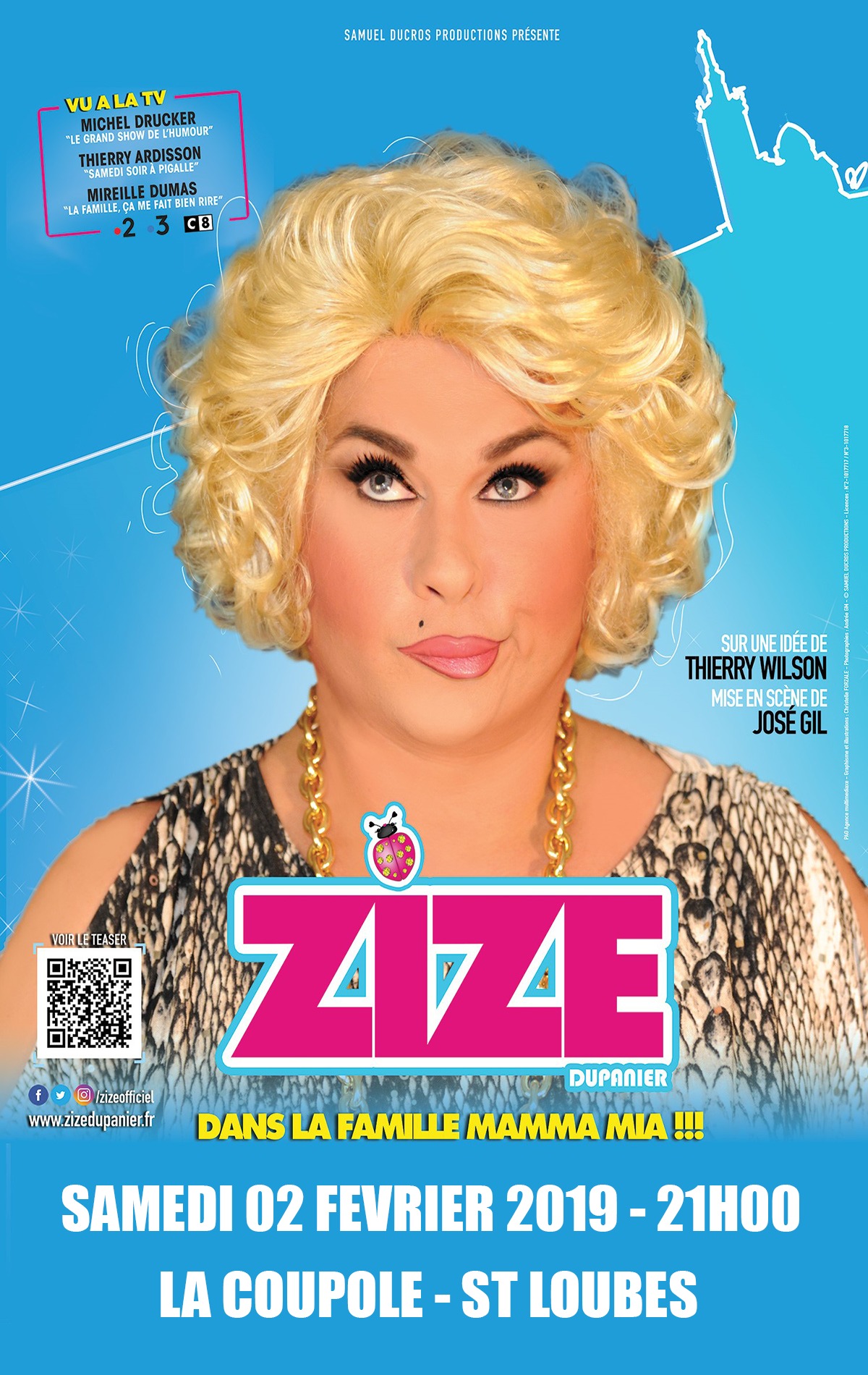 ZIZE LA FAMILLE MAMMA MIA