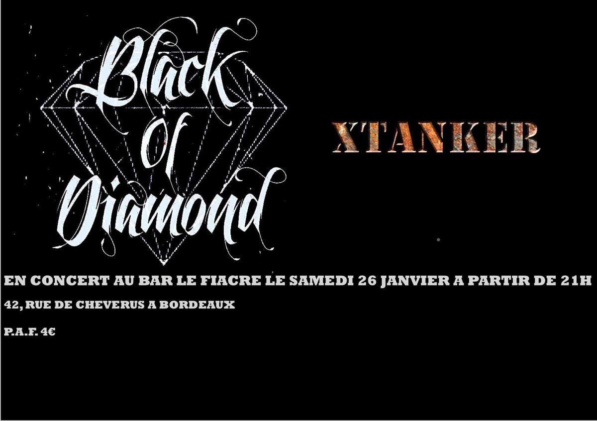 BLACK OF DIAMOND + X TANKER