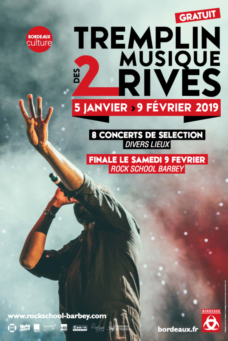 Tremplin musique des 2 rives - Finale Avec R/O + WL Crew + Dark Vipers + La Drache + Dalla$ + Interlopes + Eïleen + Zone