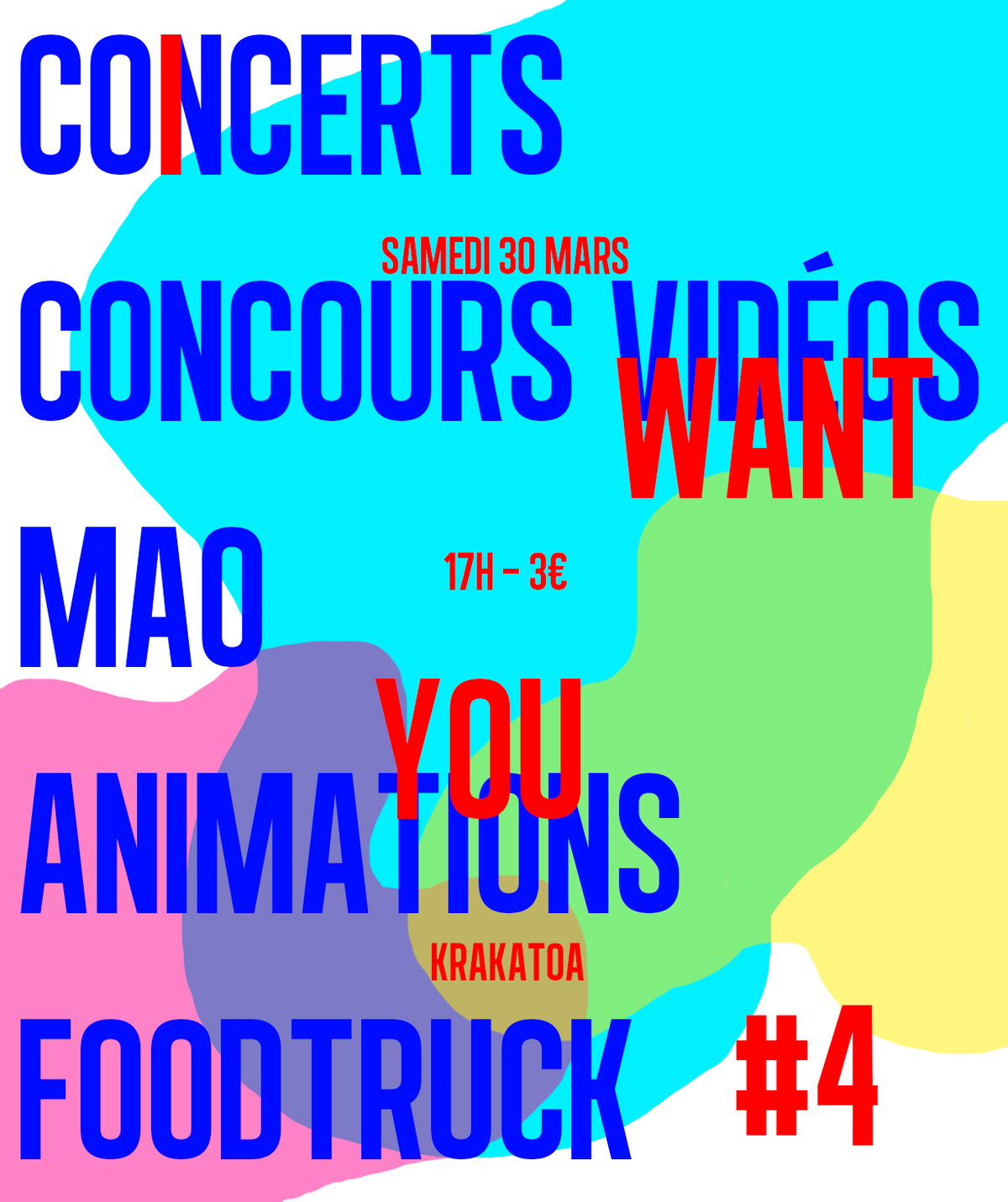 I WANT YOU #4 : LE FESTIVAL DE LA JEUNE CRÉATION