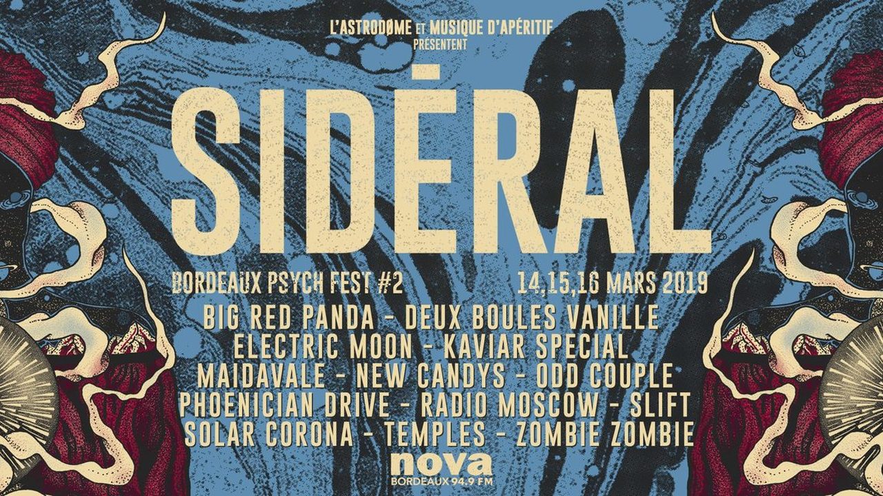 Sidéral #02 Bordeaux Psych Fest 2019