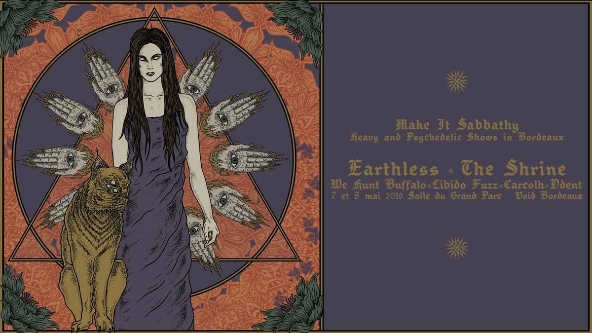 Make It Sabbathy #55 : avec The Shrine + Ddent + Carcolh