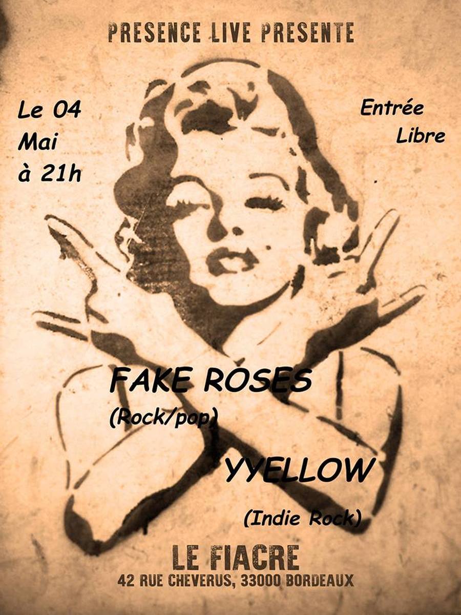 FAKE ROSES + YYELLOW
