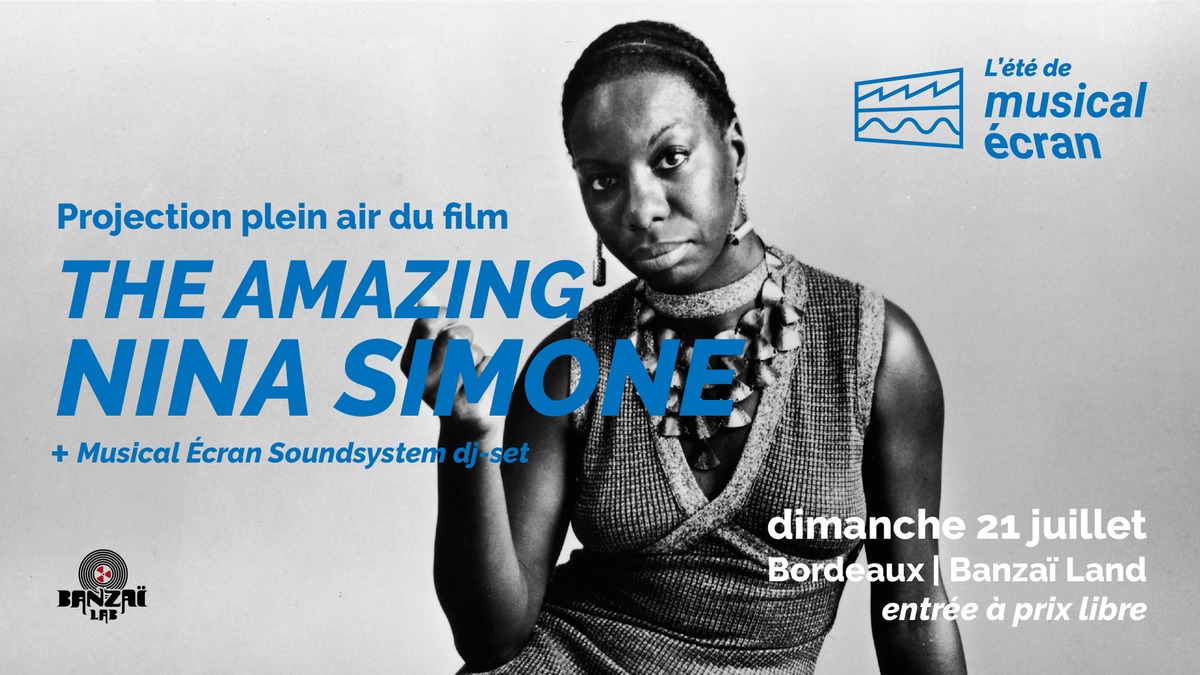 L'Été de Musical Écran - Projection de 'The Amazing Nina Simone'