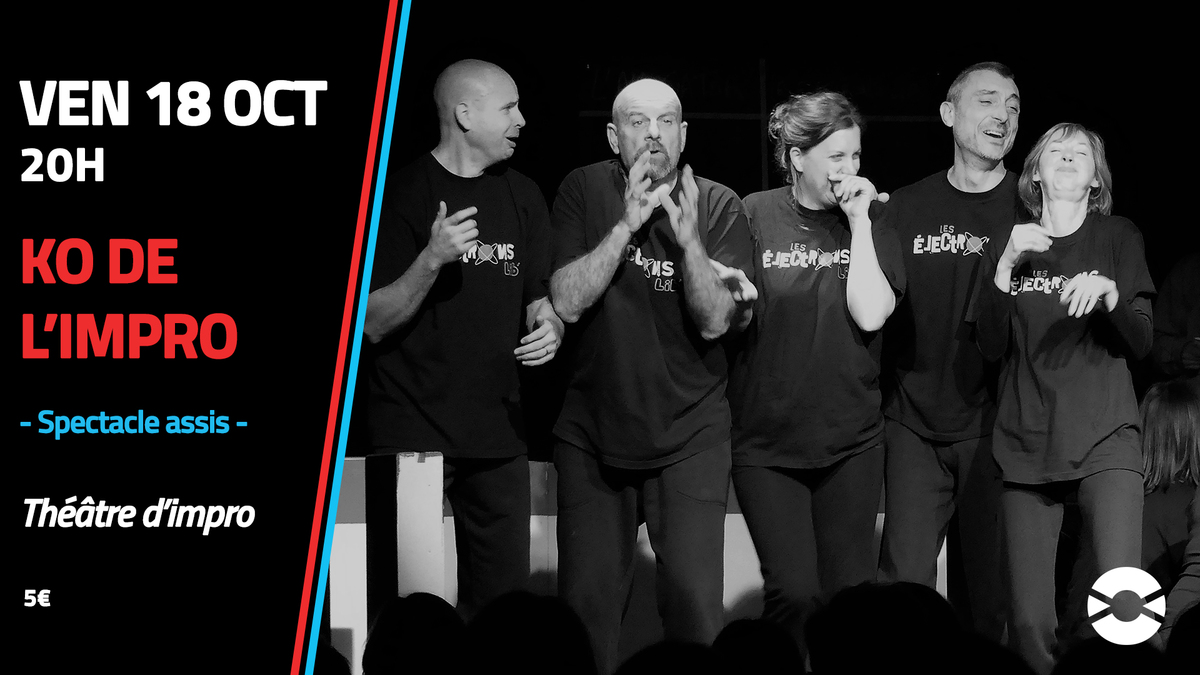 KO de l'impro des Électrons Lib'
