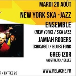 Relache n°10 - NYSJE + Jamiah Rogers + Greg Izor