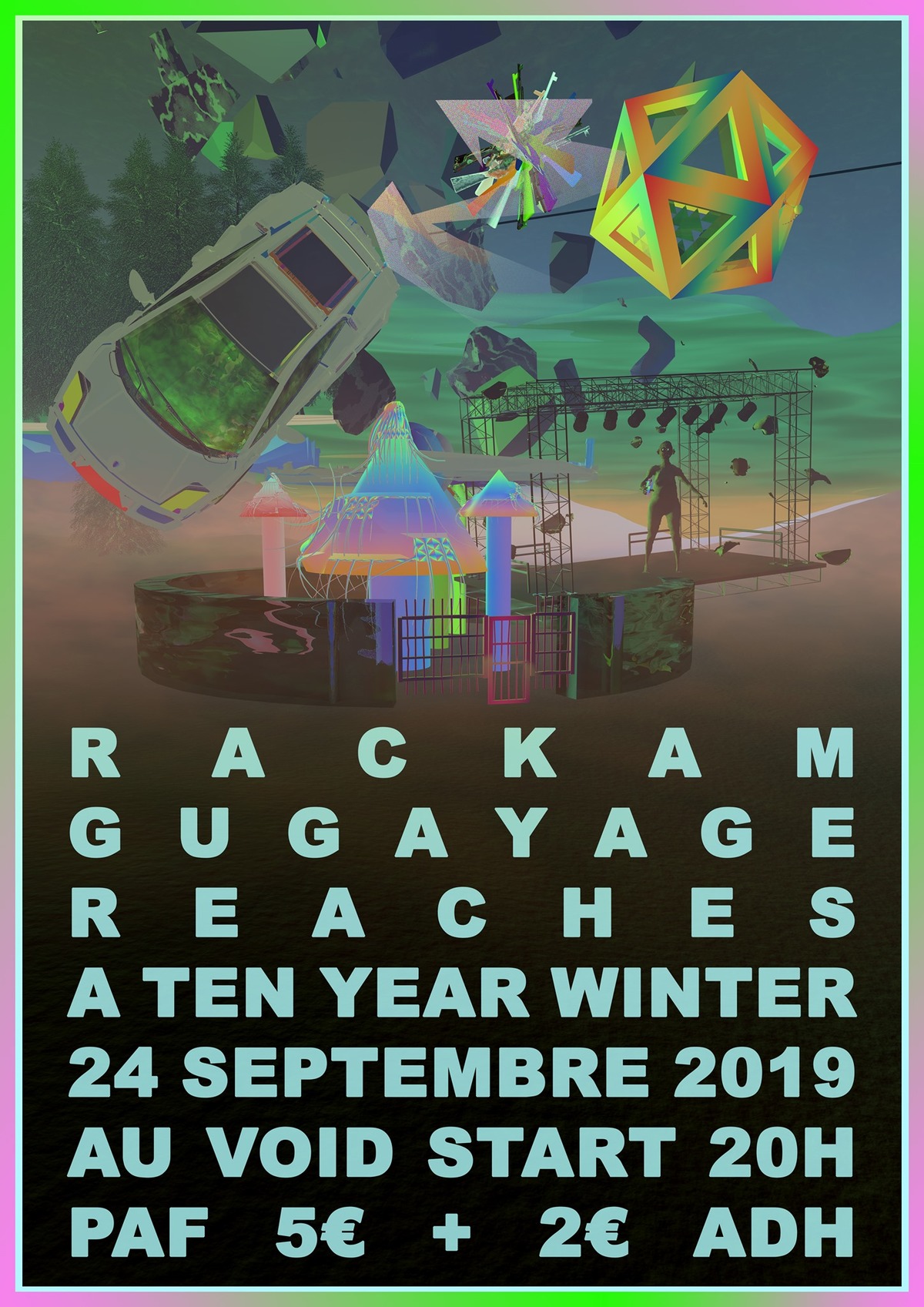 REACHES + GUGAYAGE + RACKAM