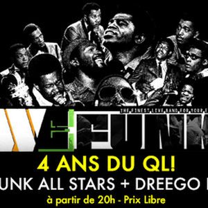4 ans du Quartiuer Libre : avec We Funk All Stars + Dreego dj set