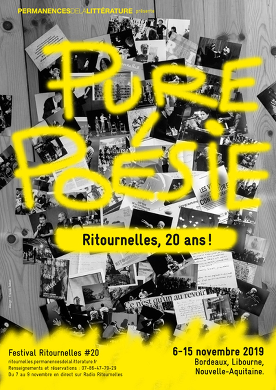 Ritournelles, 20 ans ! LA POÉSIE EN DÉPLACEMENT 