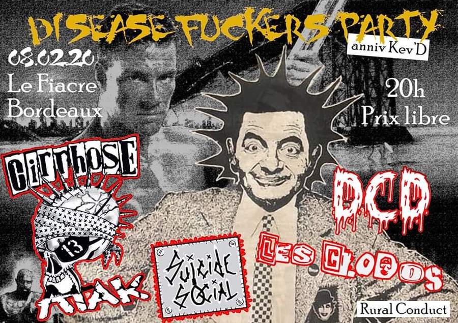 DISEASE FUCKERS PARTY