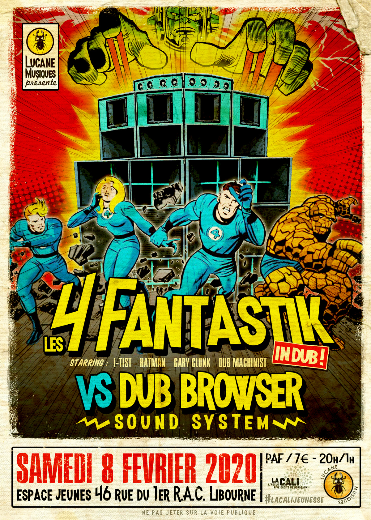 Les 4 Fantastik VS Dub Browser