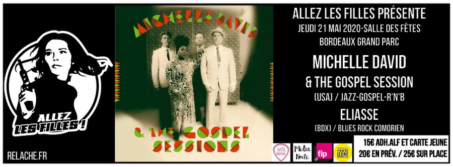 [ANNULÉ] Michelle David & The Gospel Session + Eliasse 