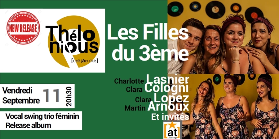 Les Filles du 3ème - Sortie d'album