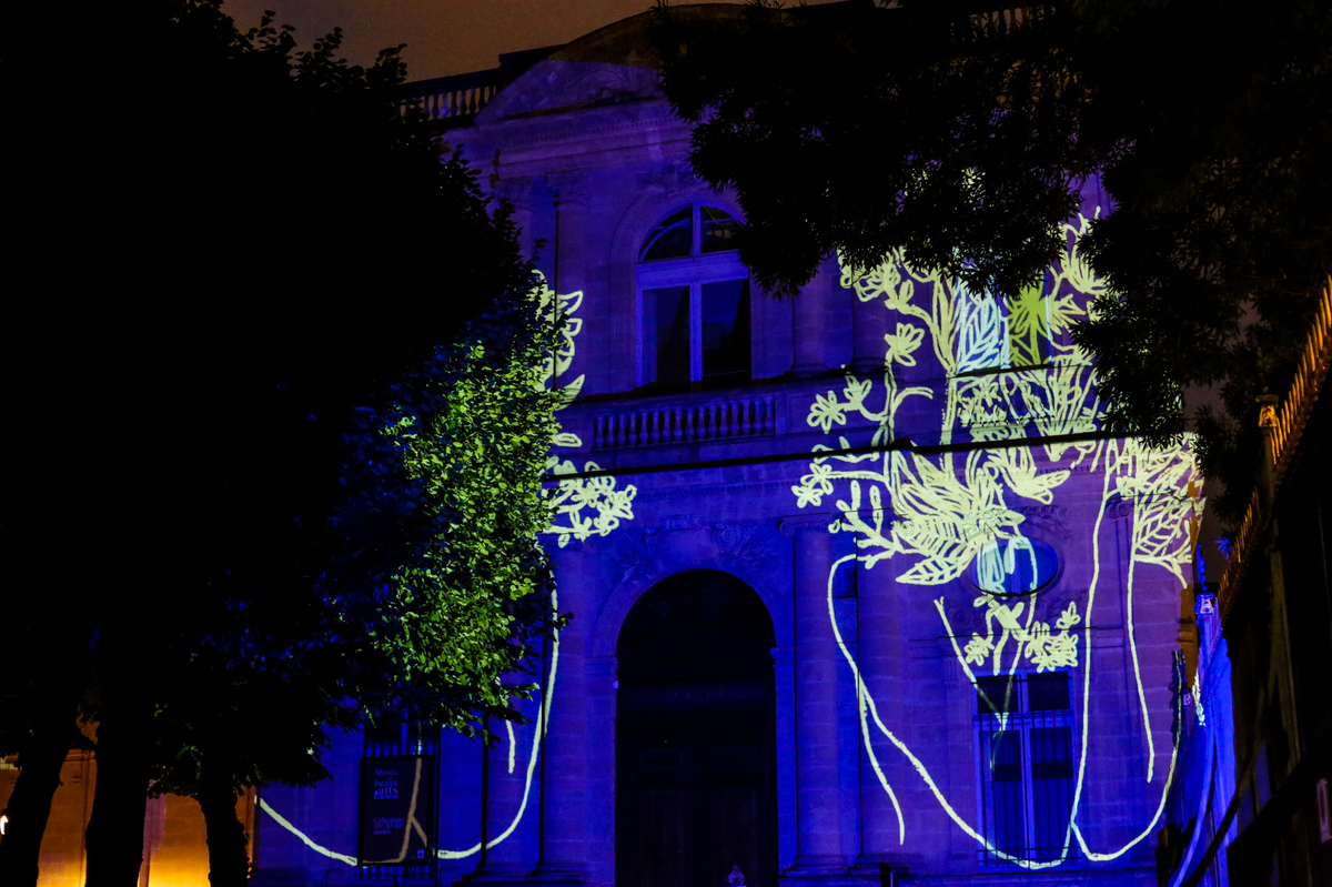 Soirée création / Mapping visuel et sonore