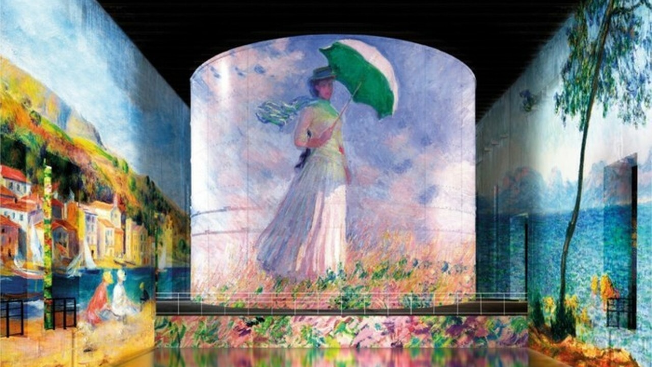 Monet, Renoir, Chagall... Voyages aux Bassins de Lumières