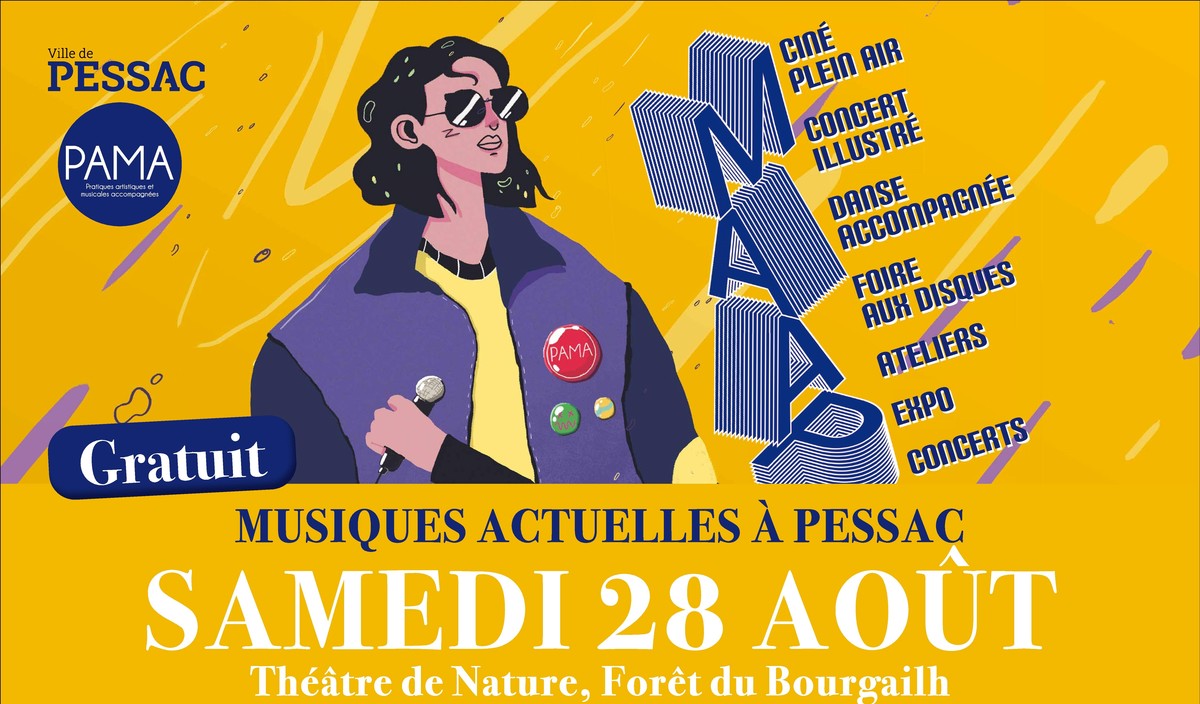 Journée MAAP - Concerts, ateliers et ciné Plein Air ''L'étrange Noël De Monsieur Jack''