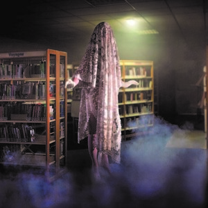 Virginia à la bibliothèque