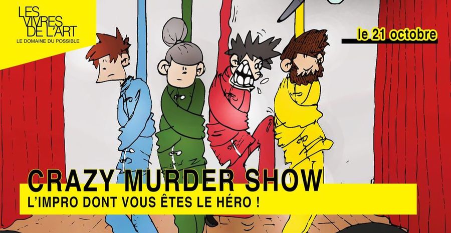 Crazy Murder Show - théâtre improvisé