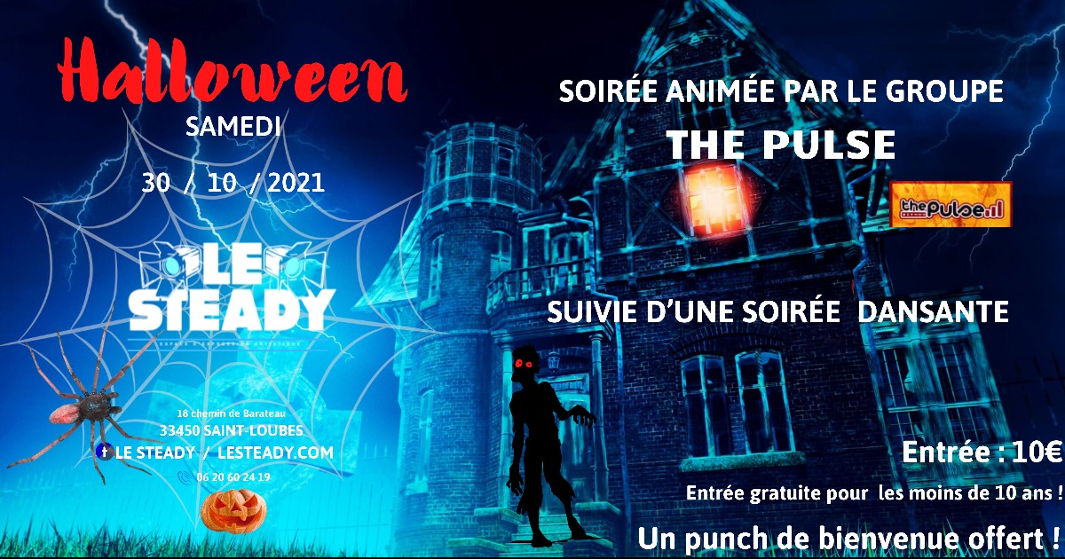The pulse + soirée dansante Halloween 