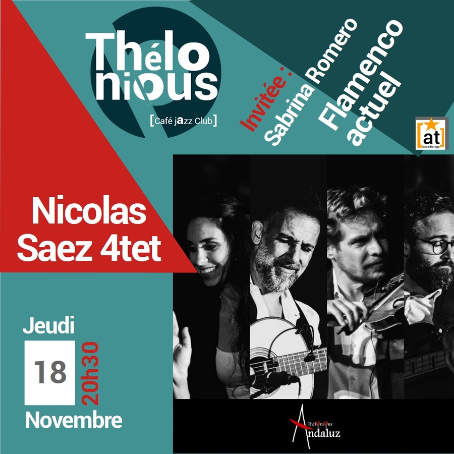 Nicolas Saez 4tet, invite Sabrina Romero