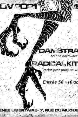 Radical Kitten et Damstrad, post-punk-techno queer et féministe