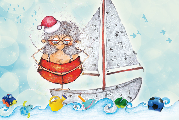 Le Père-Noël voit rouge