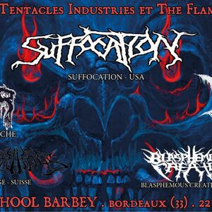 Suffocation + Belphegor + Hate + Devils Rage + Blasphemous Creation