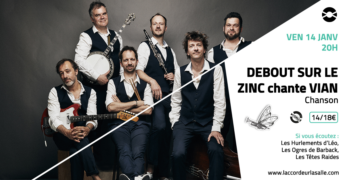 Debout sur le Zinc chante Vian
