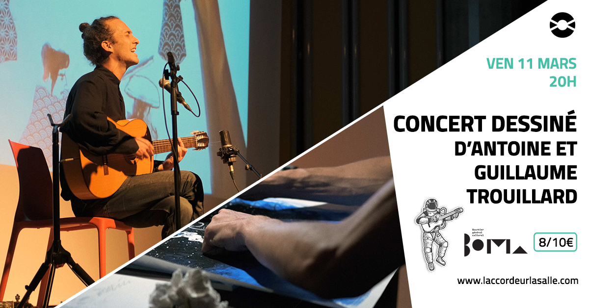 Concert dessiné d'Antoine et Guillaume Trouillard