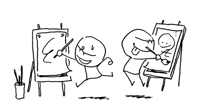 Battle de dessin