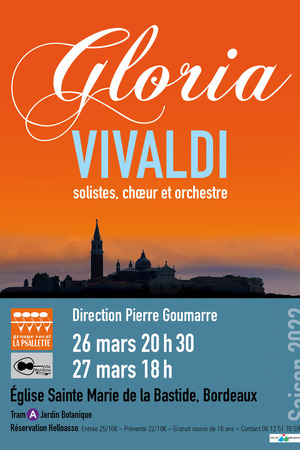 Gloria Vivaldi - Solistes, choeur et orchestre