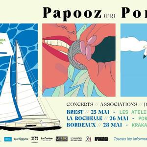 Tournée Océane : Papooz • Pongo • IGee