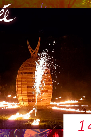 La Traversée : L’Œuf du Phénix de SILEX ! [sculpture de feu spectaculaire) + Dj set La Petite Populaire