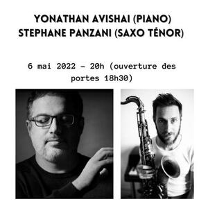 JAZZASIP - Yonathan AVICHAI (piano) et Christophe PANZANI (saxo)