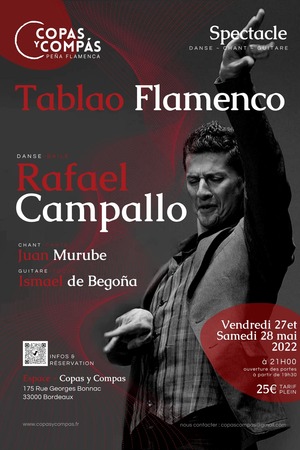 Tablao Flamenco avec Rafael Campallo