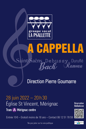 LA PSALLETTE ''A CAPELLA''