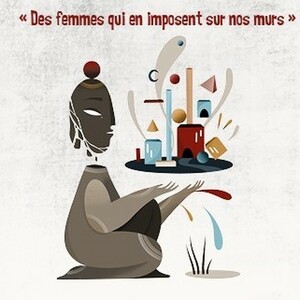 Exposition d’art contemporain urbain sur le thème « Des femmes qui en imposent sur nos murs »