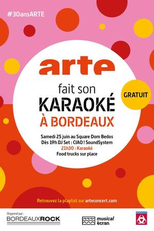 ArtE fête ses 30 ans | Bordeaux Rock, Musical Écran et Arte