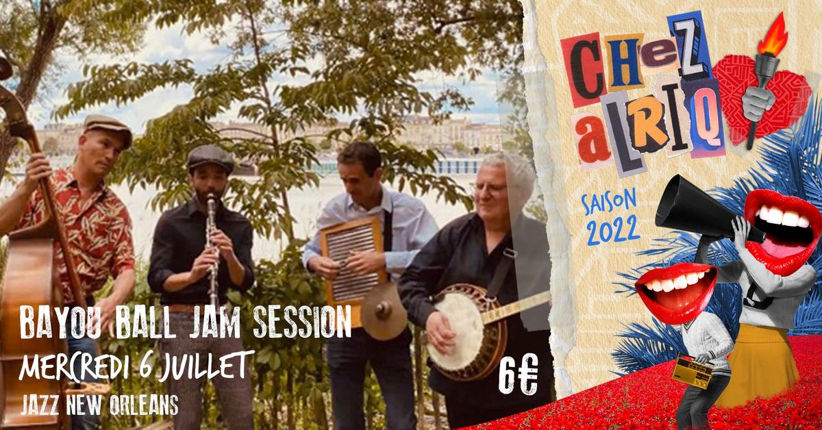 ''Bayou Ball'', une Jam session Jazz New-Orleans