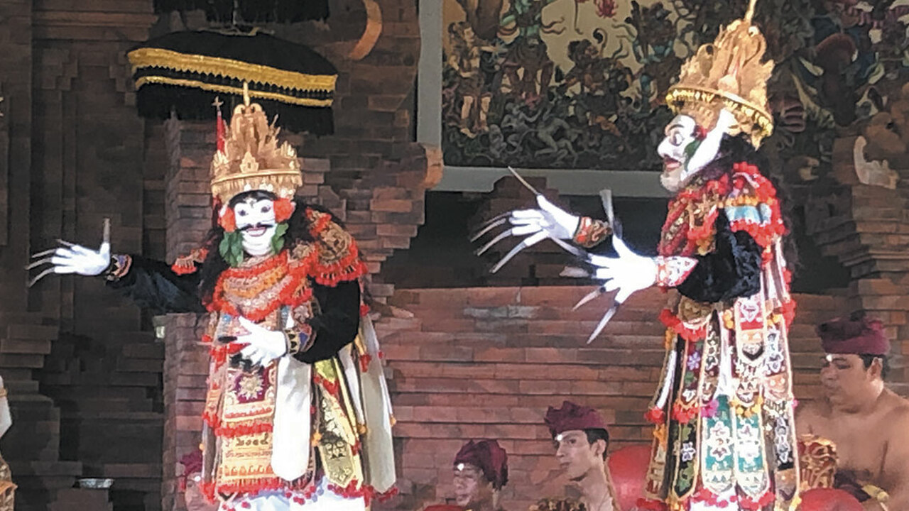 Danse et ballet masqué de Bali