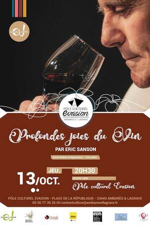 « Profondes Joies du Vin » par Eric Sanson