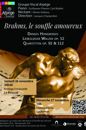 Brahms, le souffle amoureux