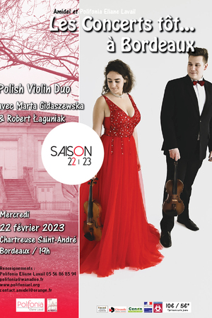 Concert tôt... Polish Violin Duo