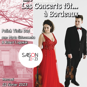 Concert tôt... Polish Violin Duo