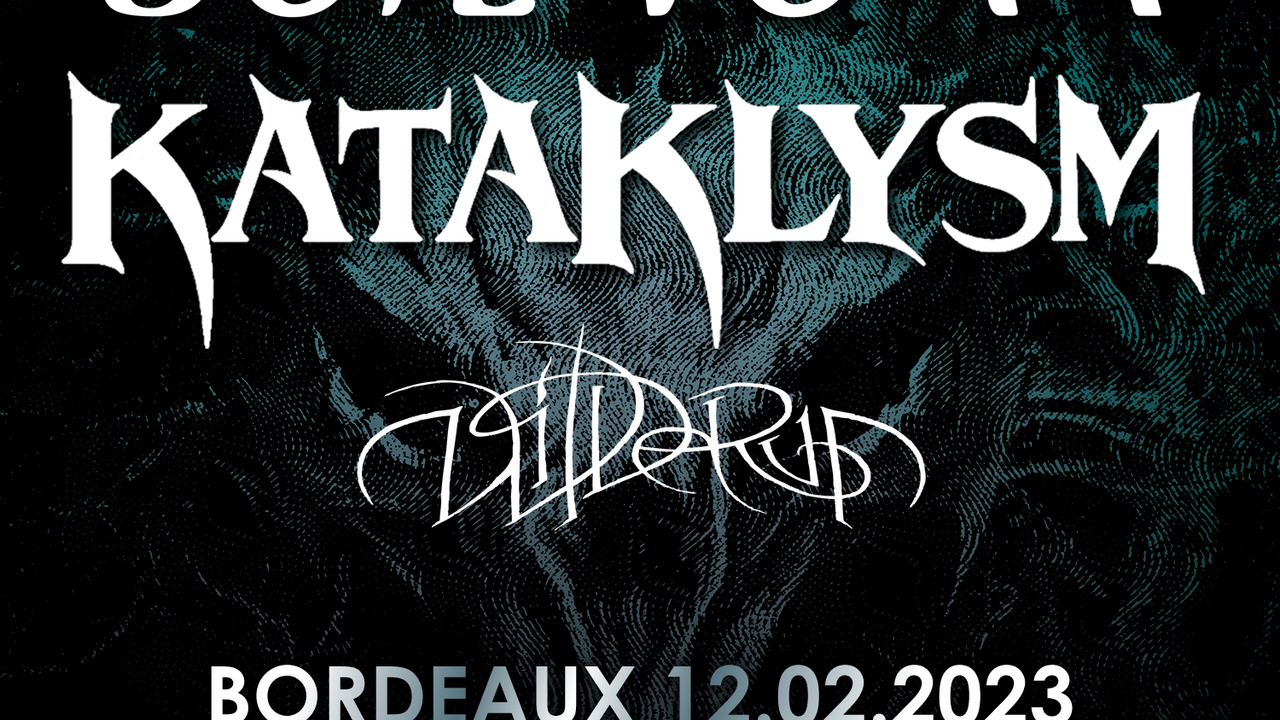 SOILWORK + KATAKLYSM  + WILDRUN