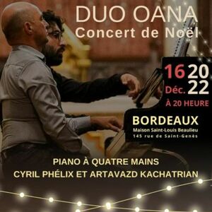 CONCERT DE NOEL DUO OANA