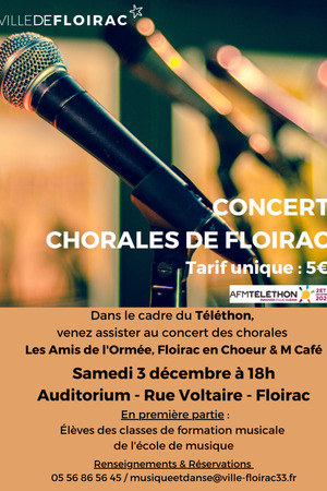 Concert des Chorales de Floirac