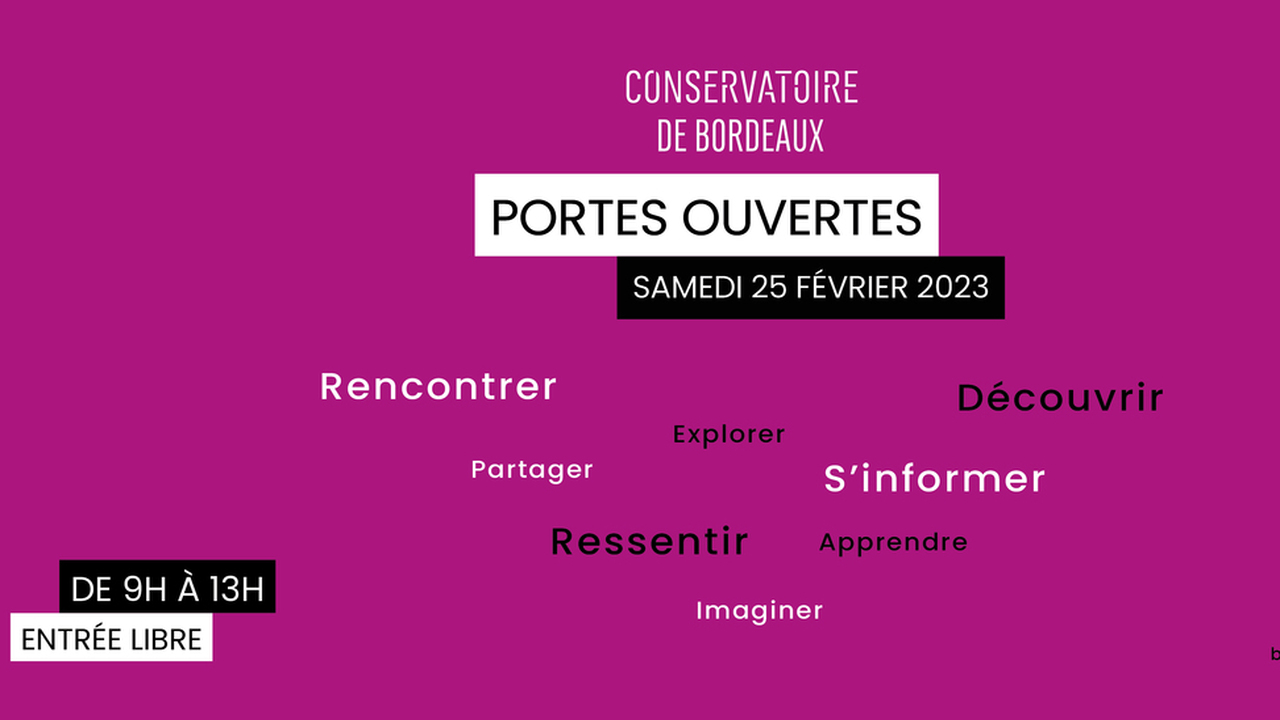 Conservatoire de Bordeaux - Journée portes ouvertes